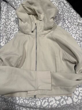 lululemon athletica Light Cream Full-Zip Hoodie